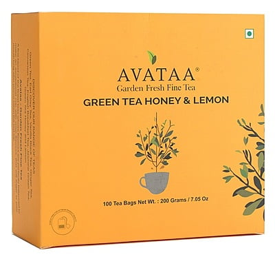 Avataa Green Honey & Lemon Tea Bag