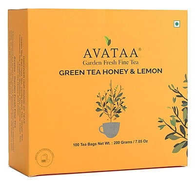 Avataa Green Honey & Lemon Tea Bag Avataa Green Honey & Lemon Tea Bag